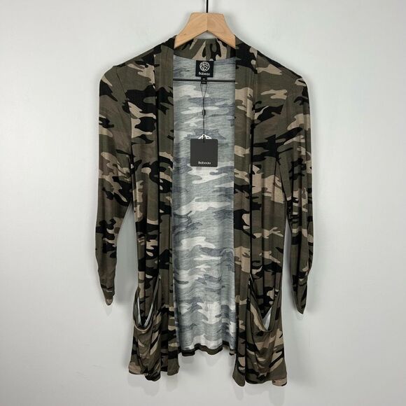 Bobeau Camouflage Soft Open Top With Pockets - Picture 1 of 7
